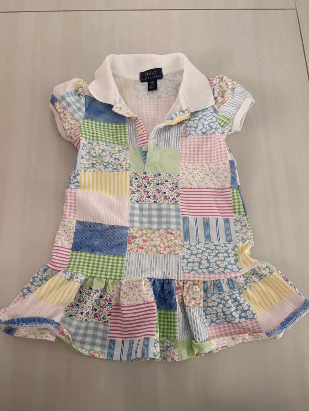 Polo by Ralph Lauren Pastel Patchwork Polo Shirt